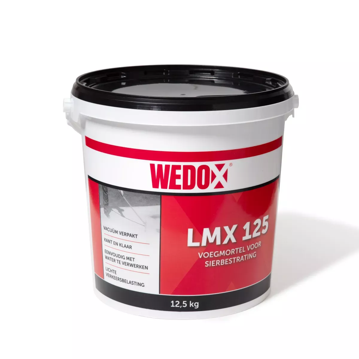 Wedox LMX 125 Zilvergrijs 12,5 kg
